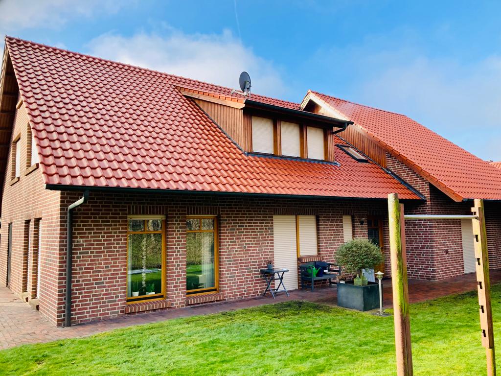 Dach nach der Reinigung